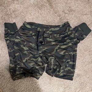 Virus Green Camo Jogger Pants